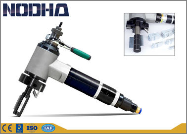 NODHA claming range 28-76mm Portable Pneumatic Pipe Beveling Machine สำหรับโรงงานเคมี